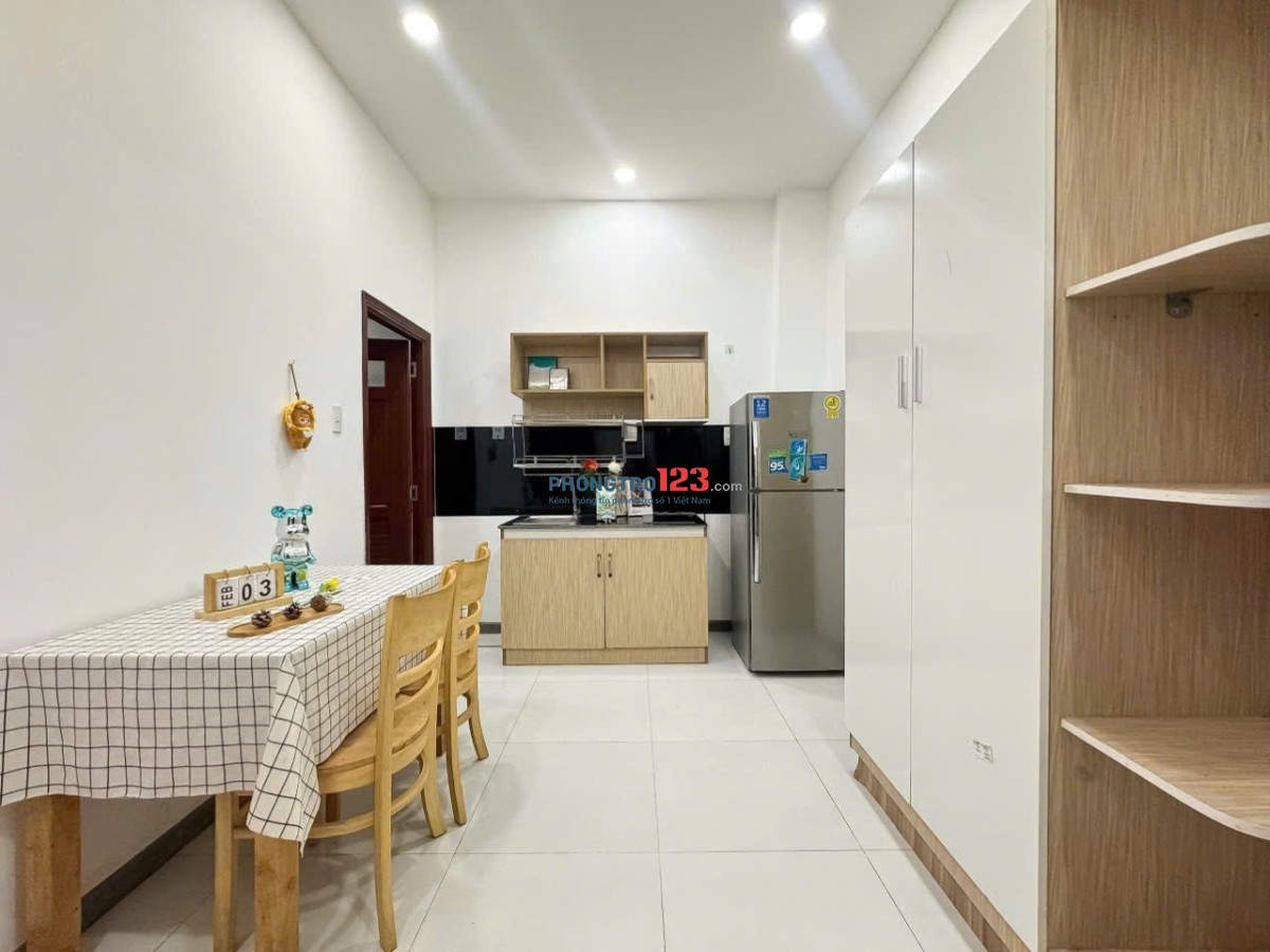 CĂN 1 PHÒNG NGỦ – FULL NỘI THẤT, MỚI TINH – ĐƯỜNG ÂU CƠ, TÂN BÌNH