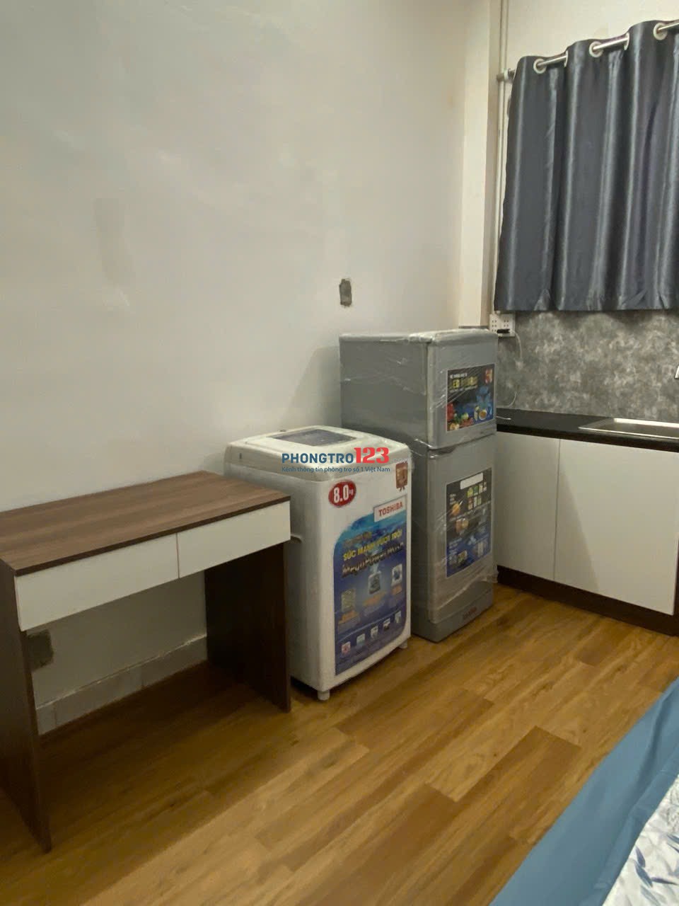 Cho thuê phòng có máy giặt riêng ở Huyền Quang Q1 gần chợ Tân Định, CV Lê Văn Tám