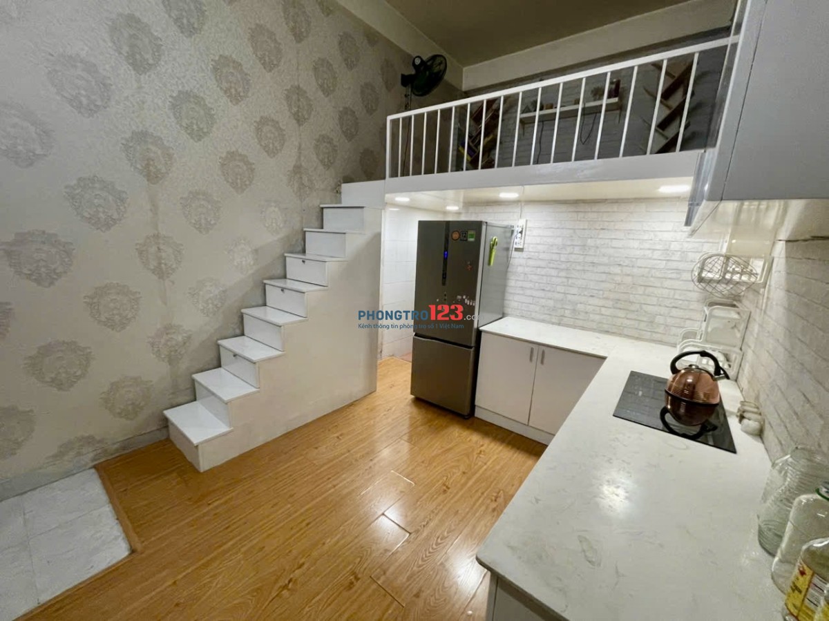 Phòng 4 triệu có gác, nội thất gần sân bay T3 Tân Bình