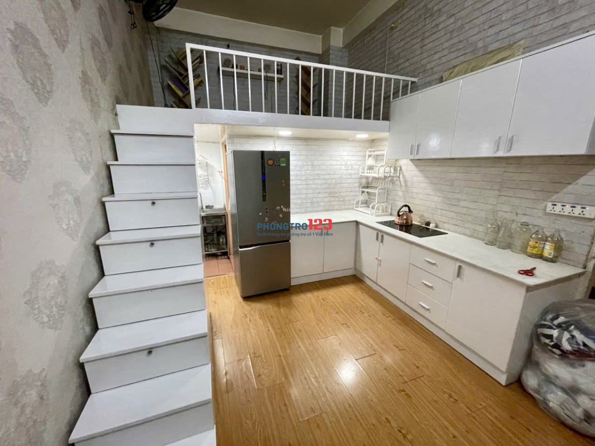 Phòng 4 triệu có gác, nội thất gần sân bay T3 Tân Bình