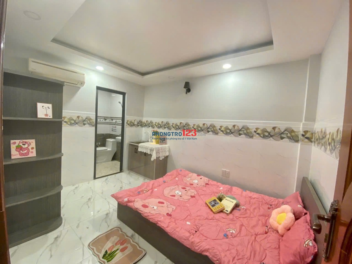 STUDIO FULL NỘI THẤT CỬA SỔ TRỜI NGAY LÊ VĂN QUỚI - NGÃ TƯ BỐN XÃ