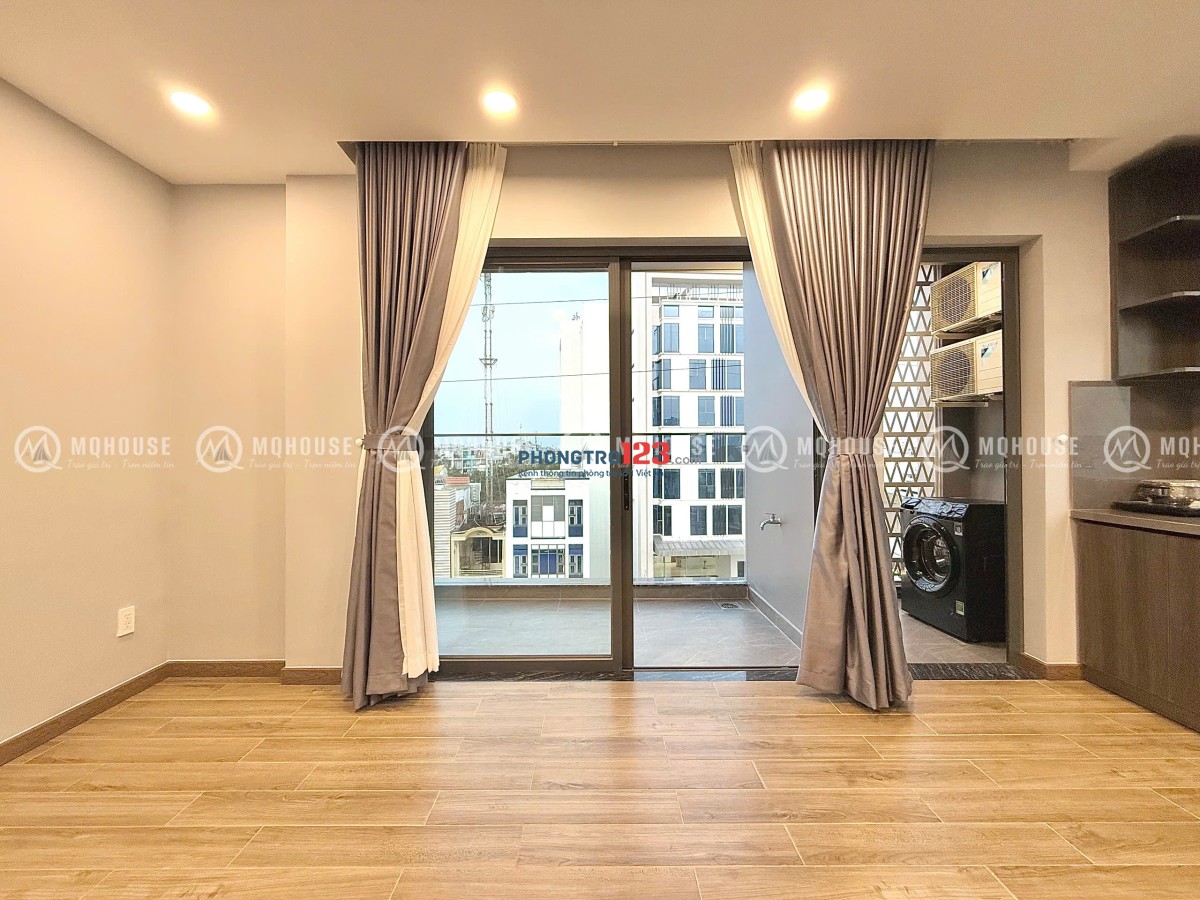 CHUNG CƯ MINI 1PN MỚI 100% NỘI THẤT CAO CẤP, CHỈ TÍNH ĐIỆN NGAY ÂU CƠ GIÁP Q10