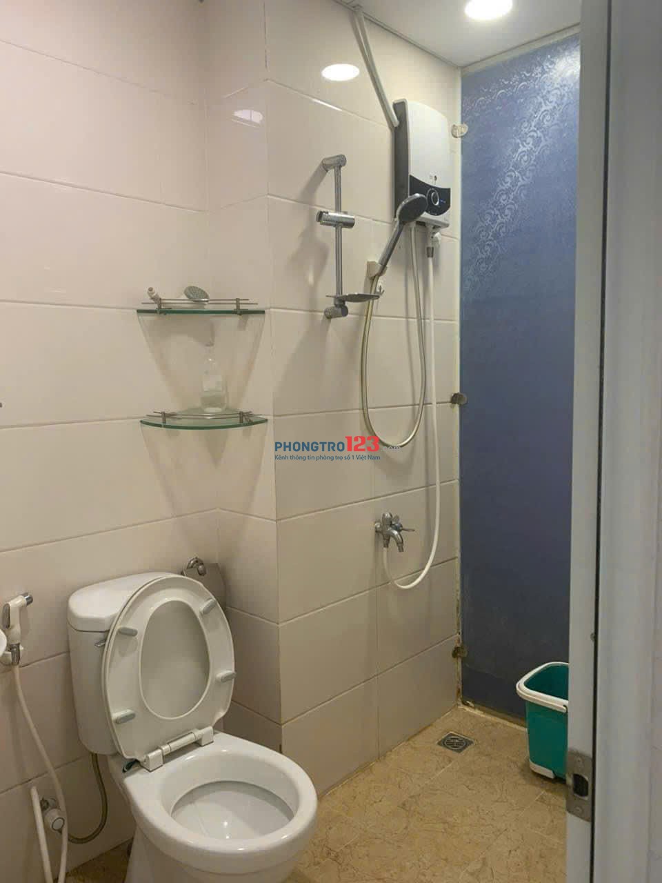 Cho thuê CC Khang Gia, Đường 45, P14 Gò Vấp: 65m2, 2PN, 2WC, 6tr5