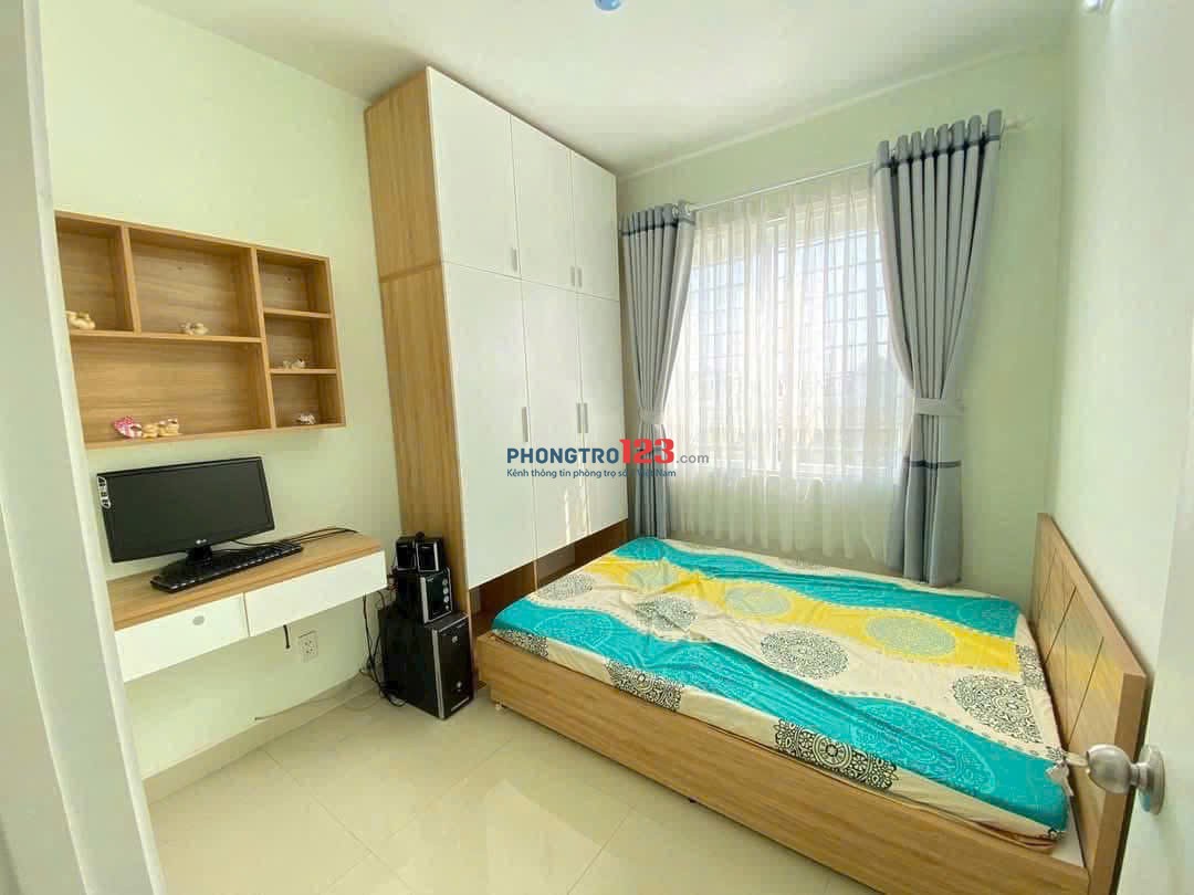 Chung cư Topaz Home, Phan Văn Hớn, Q12: 3p ngủ rộng, full nt, giá 8tr