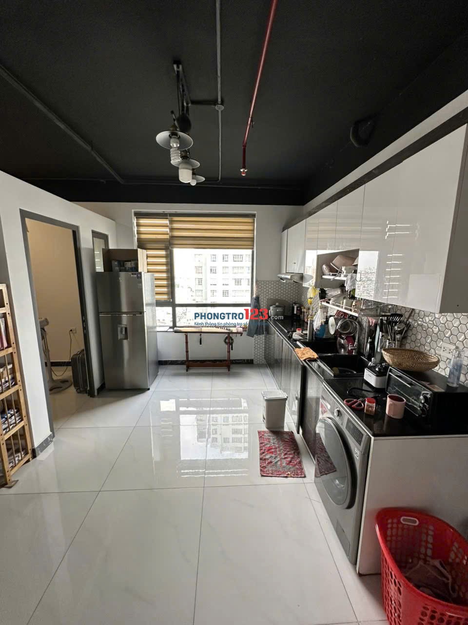 Cộng Hòa Garden, Cộng Hoà, TB: 55m2, 1pn, 1wc, full nt, 11tr.