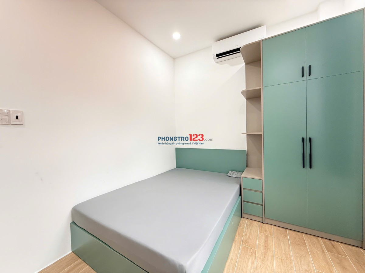 Căn Studio Full Nội Thất – Cửa Sổ Trời, Tách Bếp