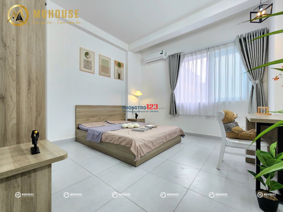 Studio Full Nội Thất – Tách Bếp, Máy Giặt Riêng, Nhiều Cửa Sổ Thoáng Mát – Gần Etown Cộng Hoà