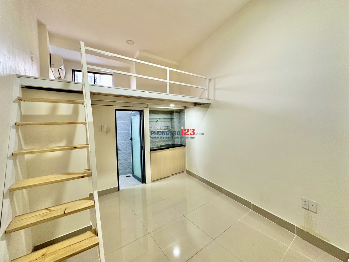 PHÒNG GÁC LỬNG MỚI NGAY CV GIA ĐỊNH, GẦN IUH, BV 175