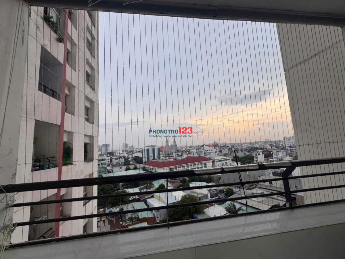 Chung cư 8X Thái An, Phan Huy Ích, p14, GV, 65m2, 2PN, NT, 7tr/th.