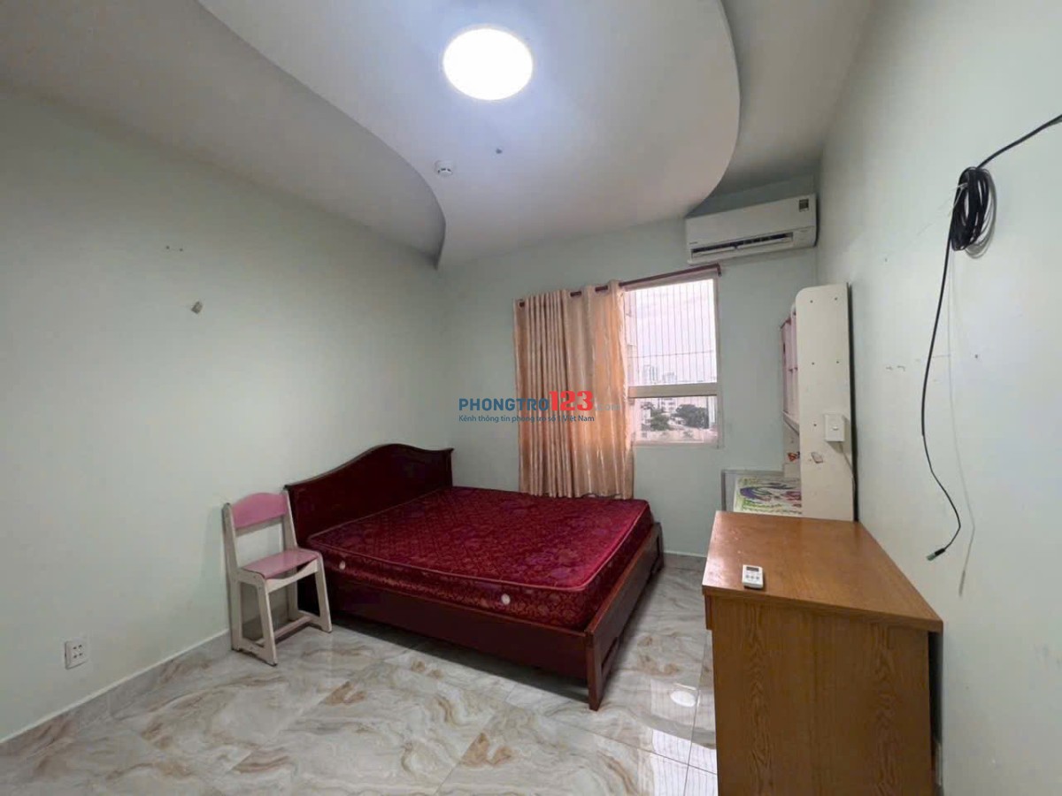 Chung cư 8X Thái An, Phan Huy Ích, p14, GV, 65m2, 2PN, NT, 7tr/th.