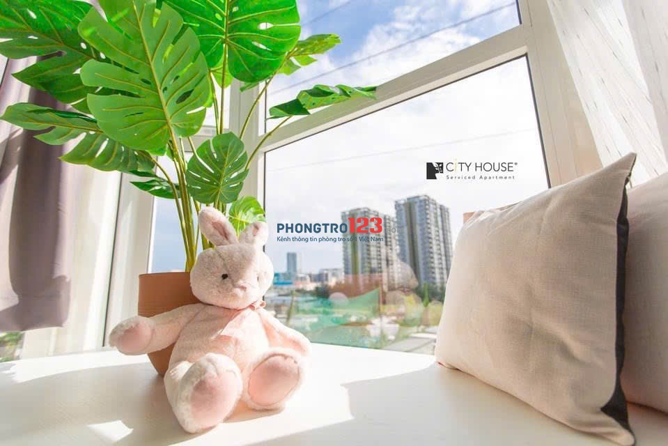 Căn hộ dịch vụ studio, duplex nằm ngay mặt tiền đường nguyễn thị thập Q7, gần lotte mart, gần Q4,8