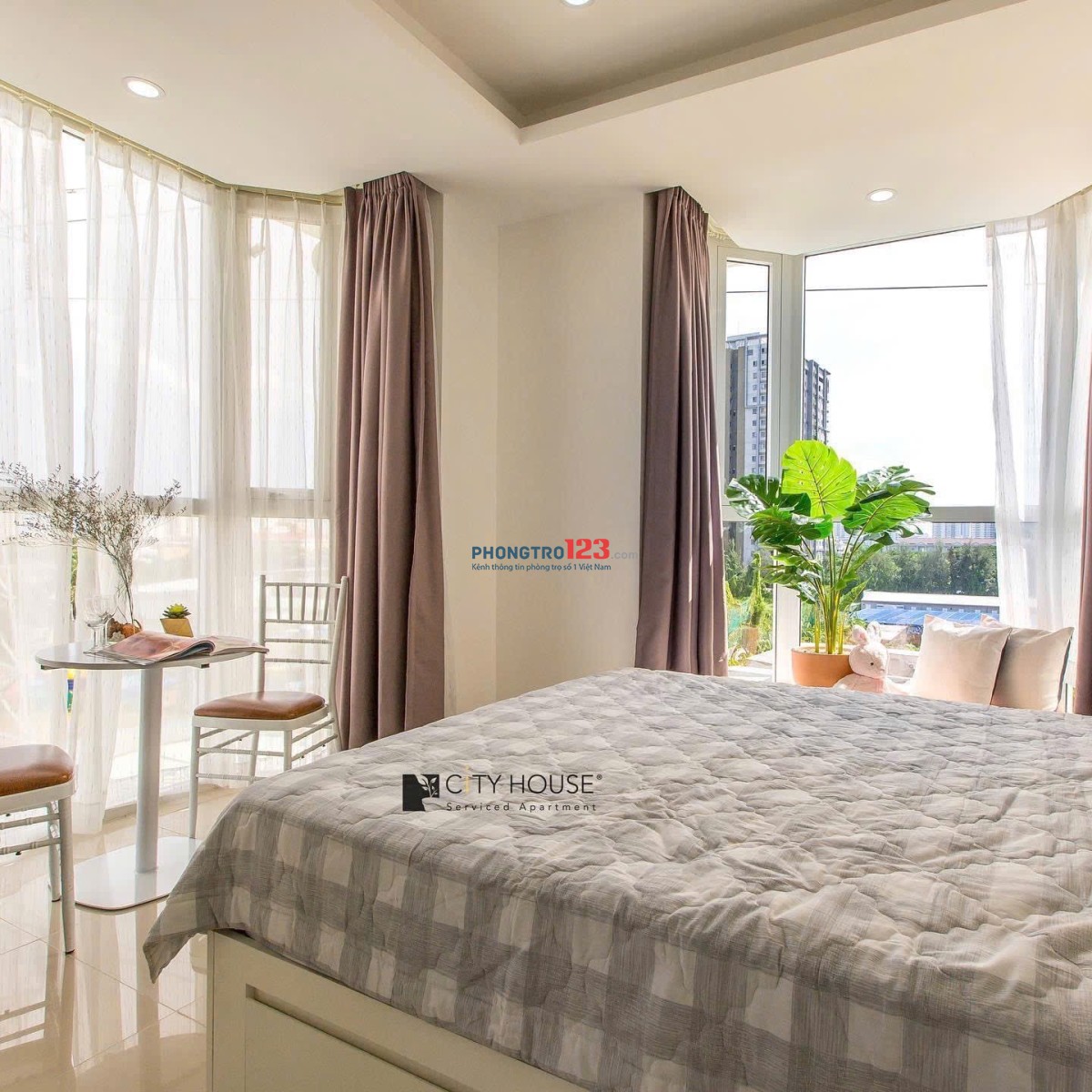 Căn hộ dịch vụ studio, duplex nằm ngay mặt tiền đường nguyễn thị thập Q7, gần lotte mart, gần Q4,8