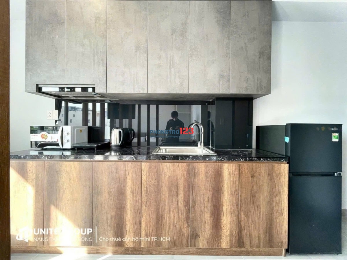 Cho Thuê Căn Hộ 1 Phòng Ngủ – Full Nội Thất, Có Ban Công, Thang Máy | Trung Tâm Tân Bình