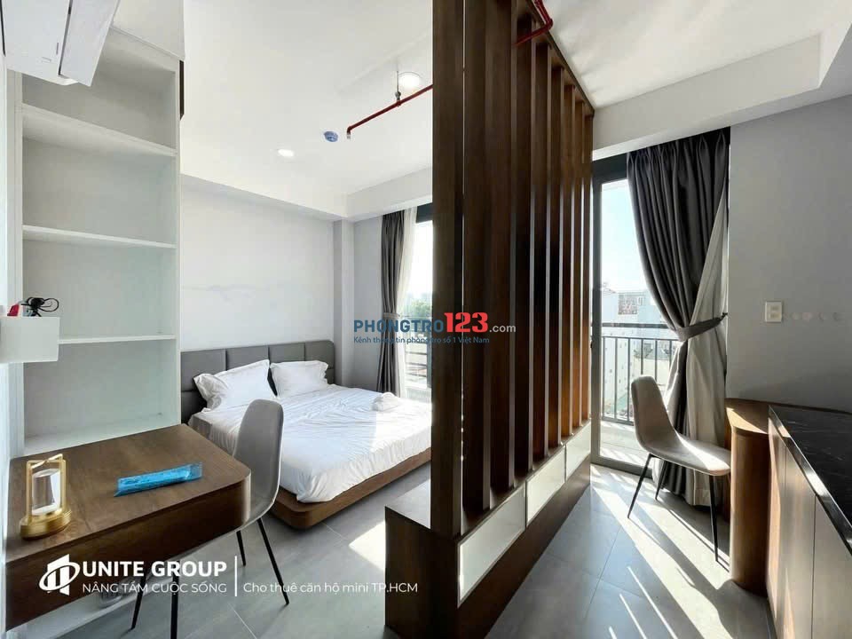 Cho Thuê Căn Hộ 1 Phòng Ngủ – Full Nội Thất, Có Ban Công, Thang Máy | Trung Tâm Tân Bình