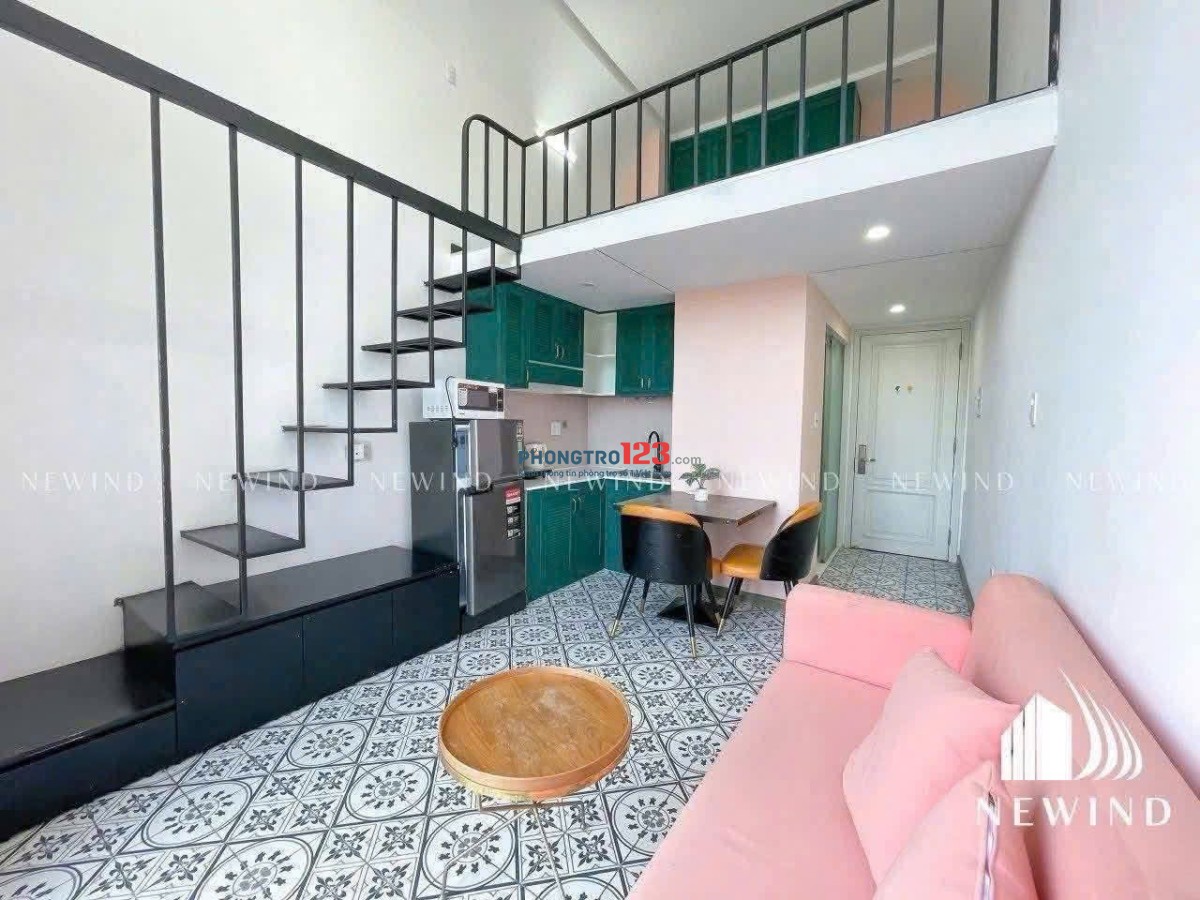 Cho Thuê 1PN Full Nội Thất, Có Ban Công & Thang Máy – Ngay Trung Tâm Tân Bình