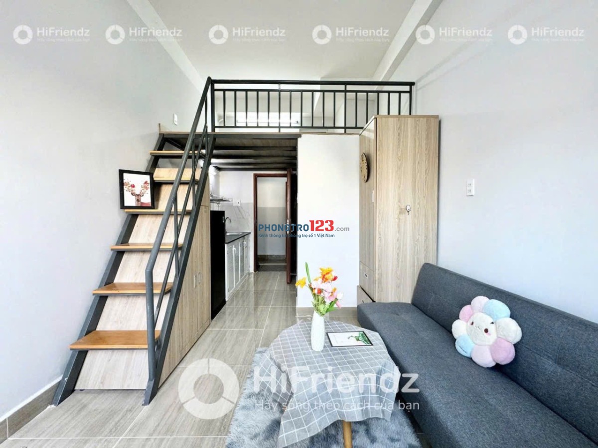 Cho thuê phòng trọ duplex Tân Bình - Đất Thánh, Phường 6, Tân Bình - Không giới hạn người ở