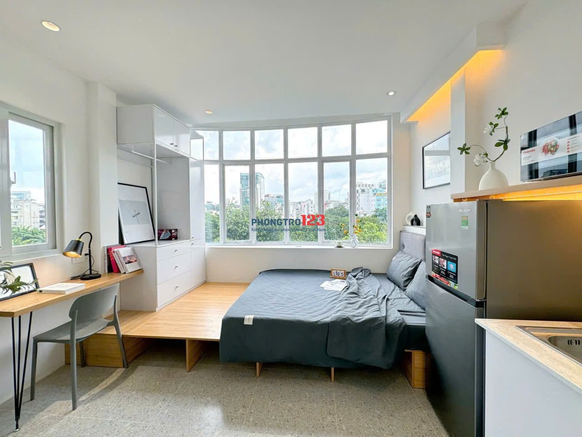 CĂN HỘ CAO CẤP NGAY HOÀNG VĂN THỤ BAN CÔNG THOÁNG FULL NỘI THẤT MỚI