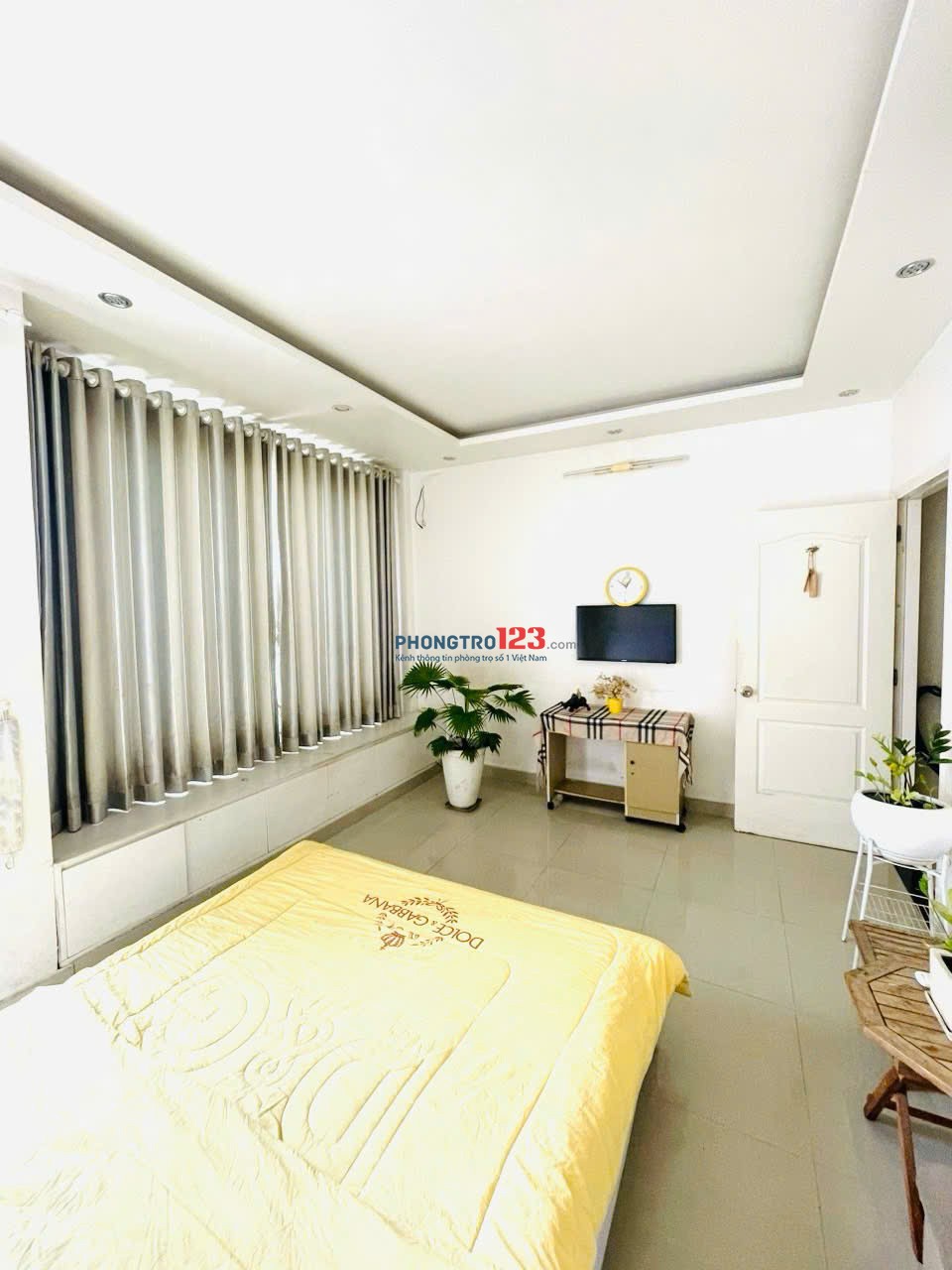 căn hộ dịch vụ ngay Dargon Vill Khang Điền, Nguyễn Duy Trinh dt 27 m² 2.7 triệu bancony máy lạnh