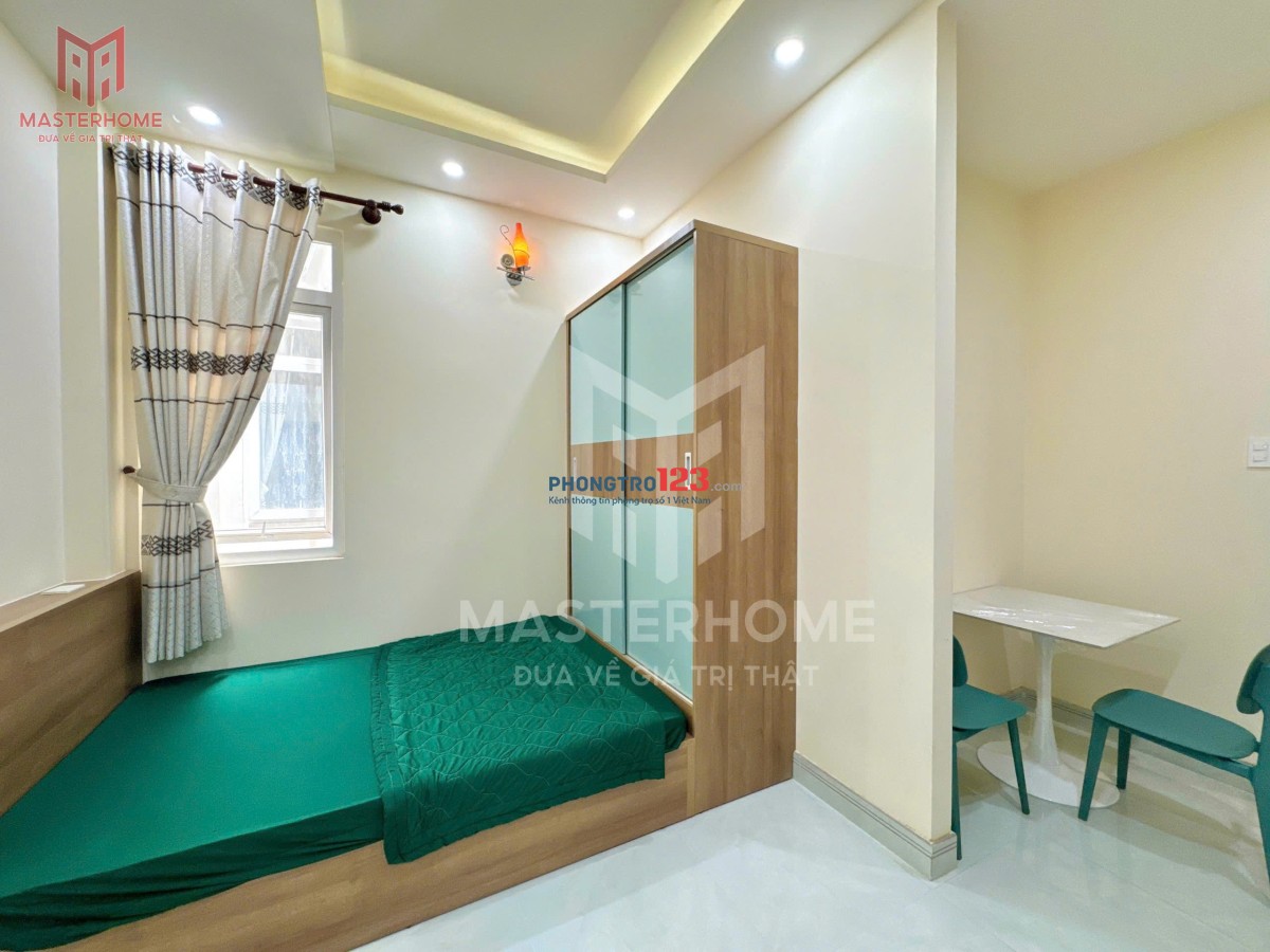 Thuê Ngay Phòng Bình Thạnh gần khu Vạn Kiếp giáp Q1 có máy giặt riêng_Thang máy giá chỉ 5Xxx