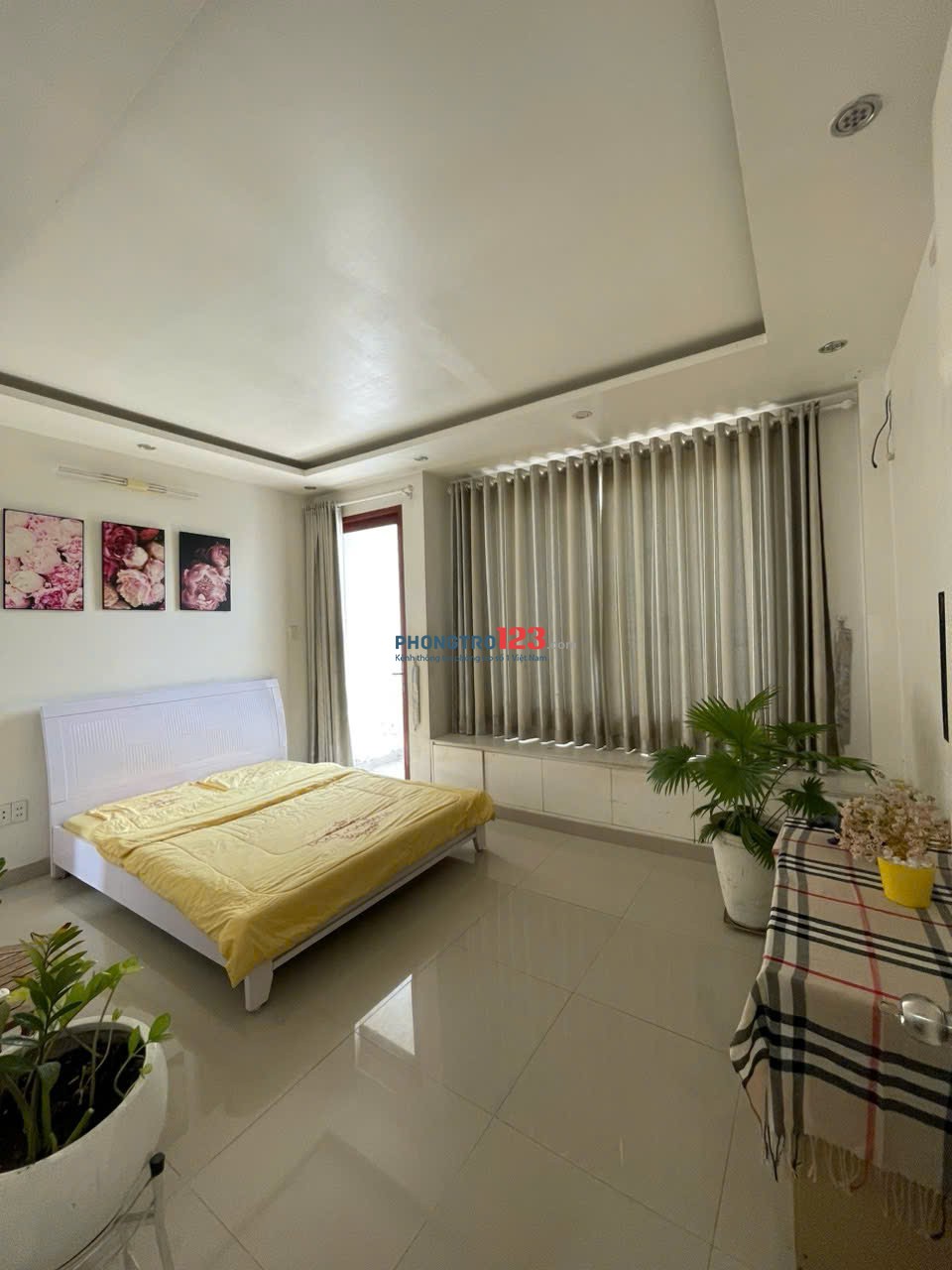 cho thuê căn hộ dịch dịch vụ giờ giấc tự do ngay 990 Nguyễn Duy Trinh. Diện tích 27 m² - 2.7 triệu