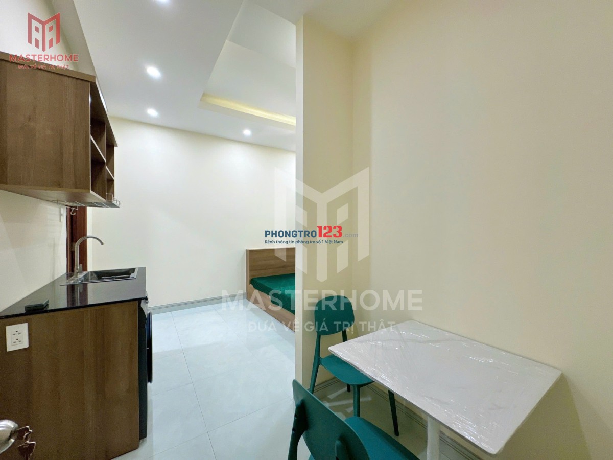 Thuê Ngay Phòng Bình Thạnh gần khu Vạn Kiếp giáp Q1 có máy giặt riêng_Thang máy giá chỉ 5Xxx