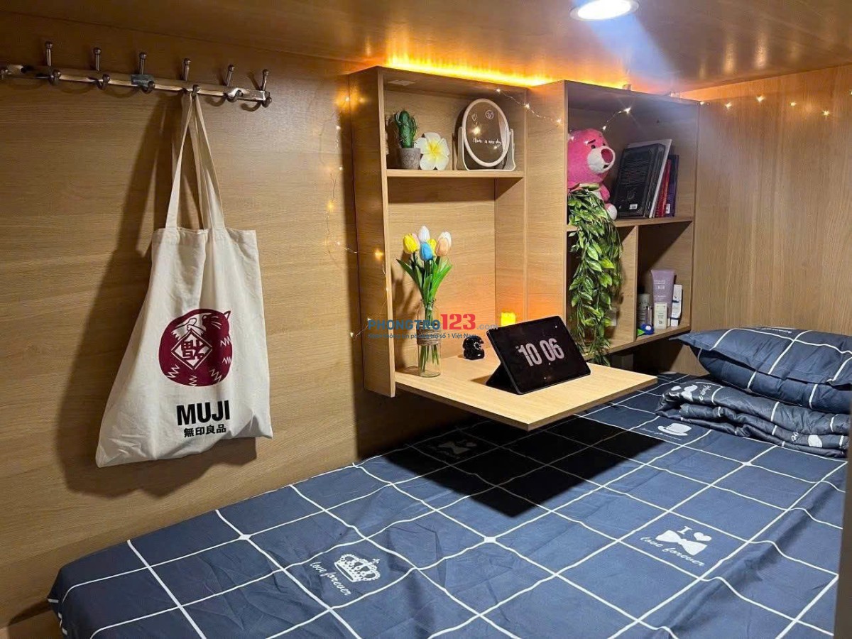 PHÒNG TRỌ 1 NGƯỜI FULL NT SLEEPBOX GẦN QUANG TRUNG GÒ VẤP