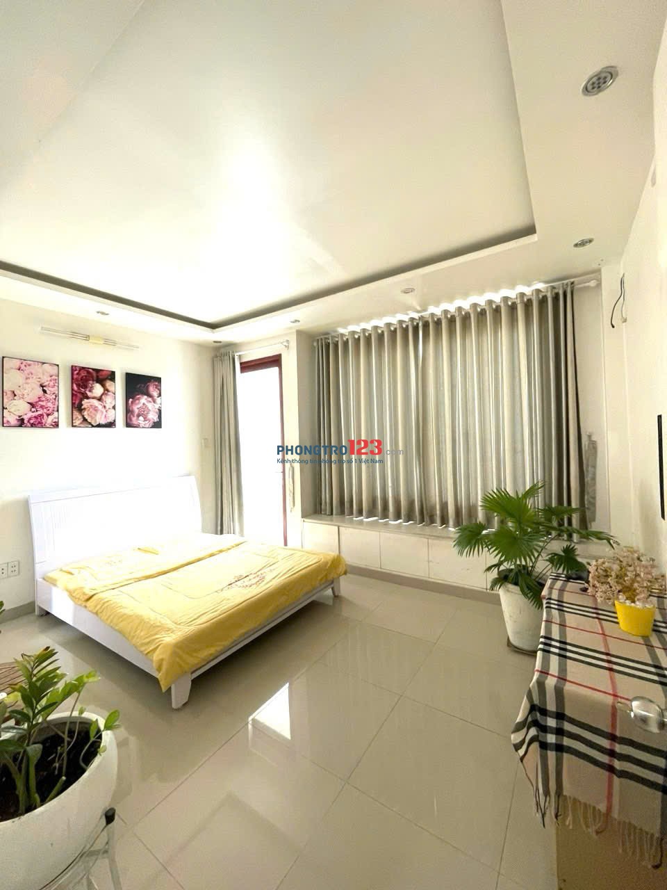 căn hộ dịch vụ ngay Dargon Vill Khang Điền, Nguyễn Duy Trinh dt 27 m² 2.7 triệu bancony máy lạnh