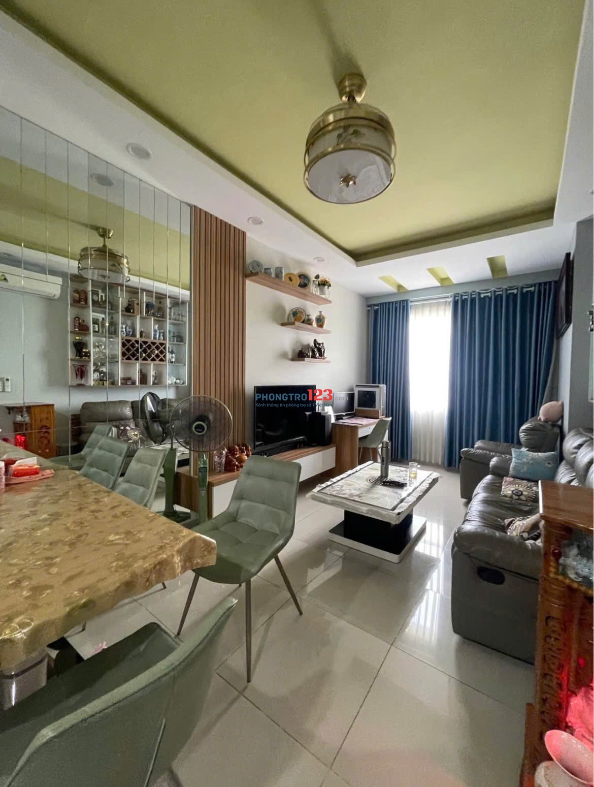 Chung cư Cộng Hoà Garden, P.12, TB: 50m2, đầy đủ NT, 1p ngủ, 10tr5/th.