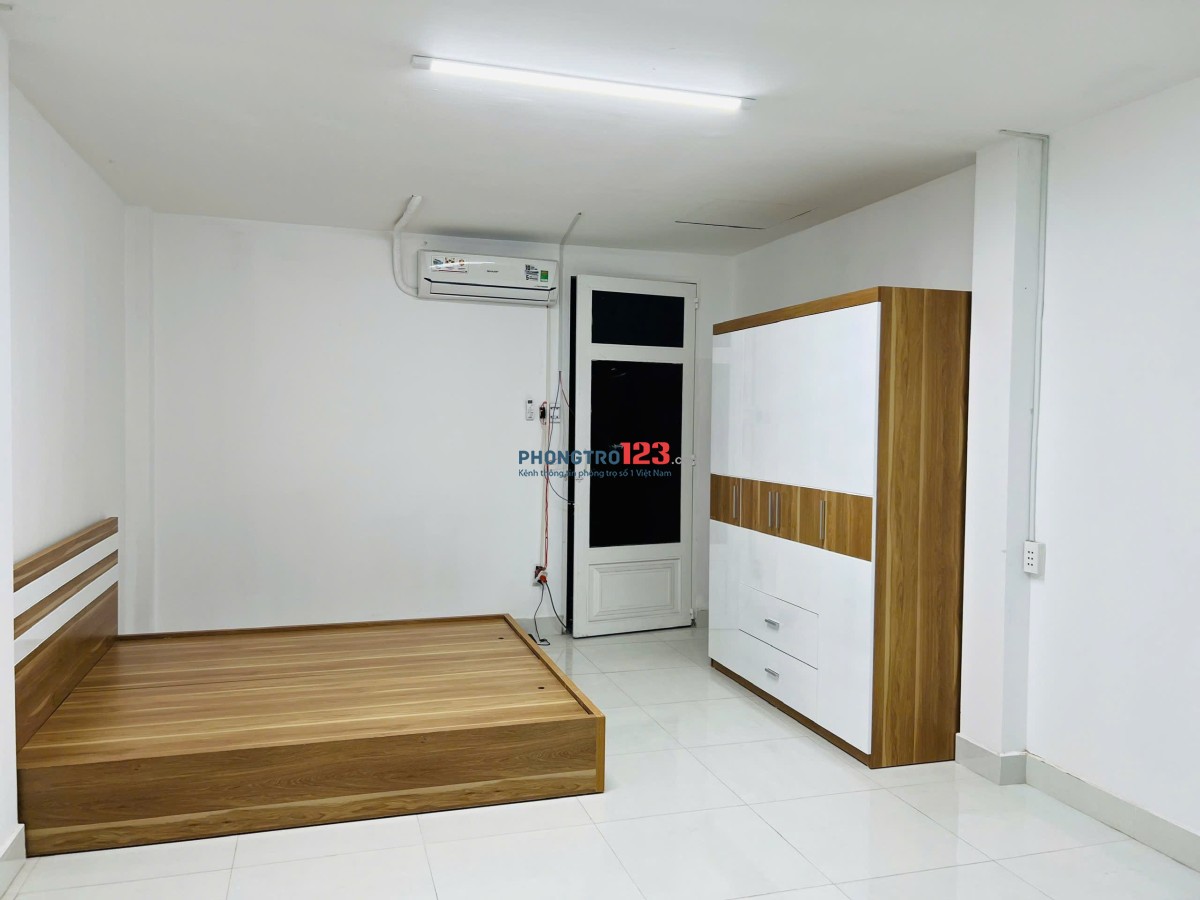 CĂN HỘ STUDIO FULL NỘI THẤT TÁCH BẾP NEW 100% - BANCOL THOÁNG MÁT