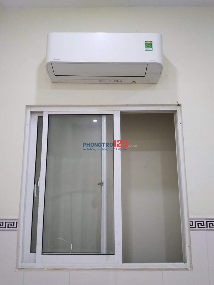 cho thuê phòng trọ cao cấp có máy lạnhdiện tích18 m2 , giá : 3 triệu