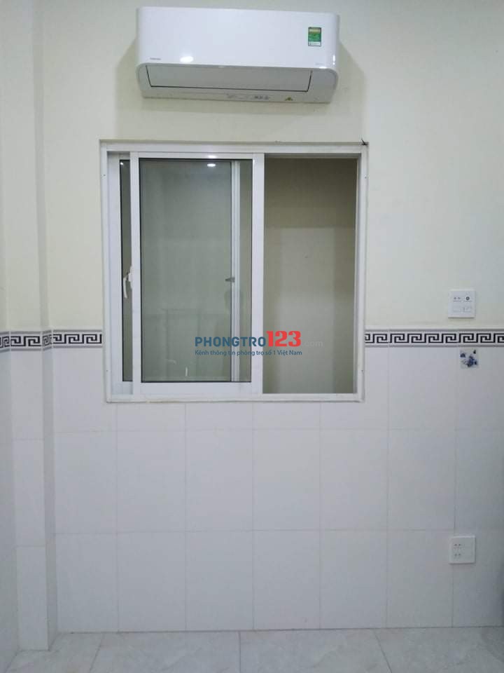 cho thuê phòng trọ cao cấp có máy lạnhdiện tích18 m2 , giá : 3 triệu