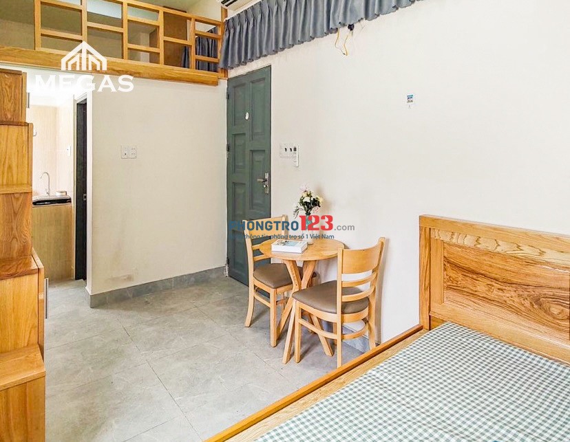 Phòng gác cửa sổ thoáng, 2 chỗ ngủ giá rẻ gần cầu Phú Mỹ, KCX Tân Thuận