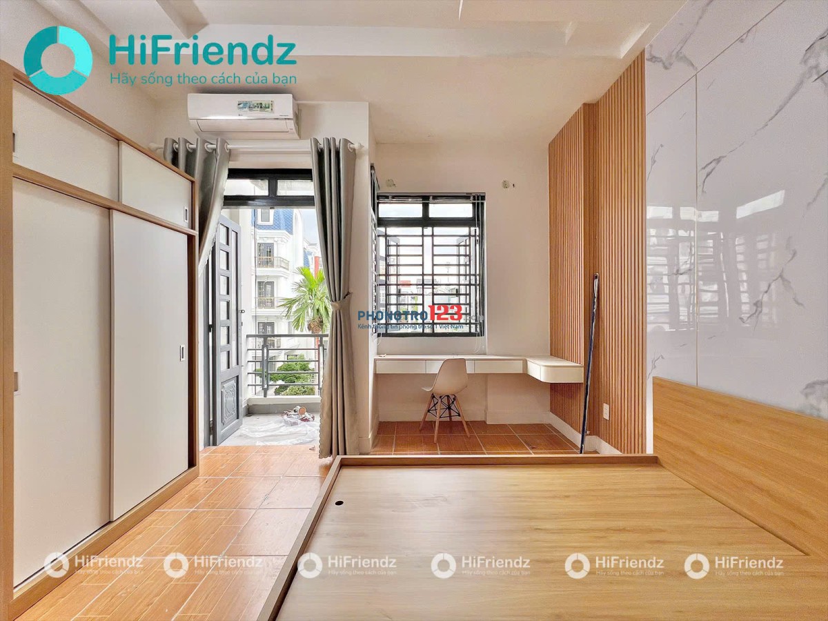 STUDIO BANCOL ĐẦY ĐỦ NỘI THẤT, DIỆN TÍCH RỘNG NGAY QUANG TRUNG