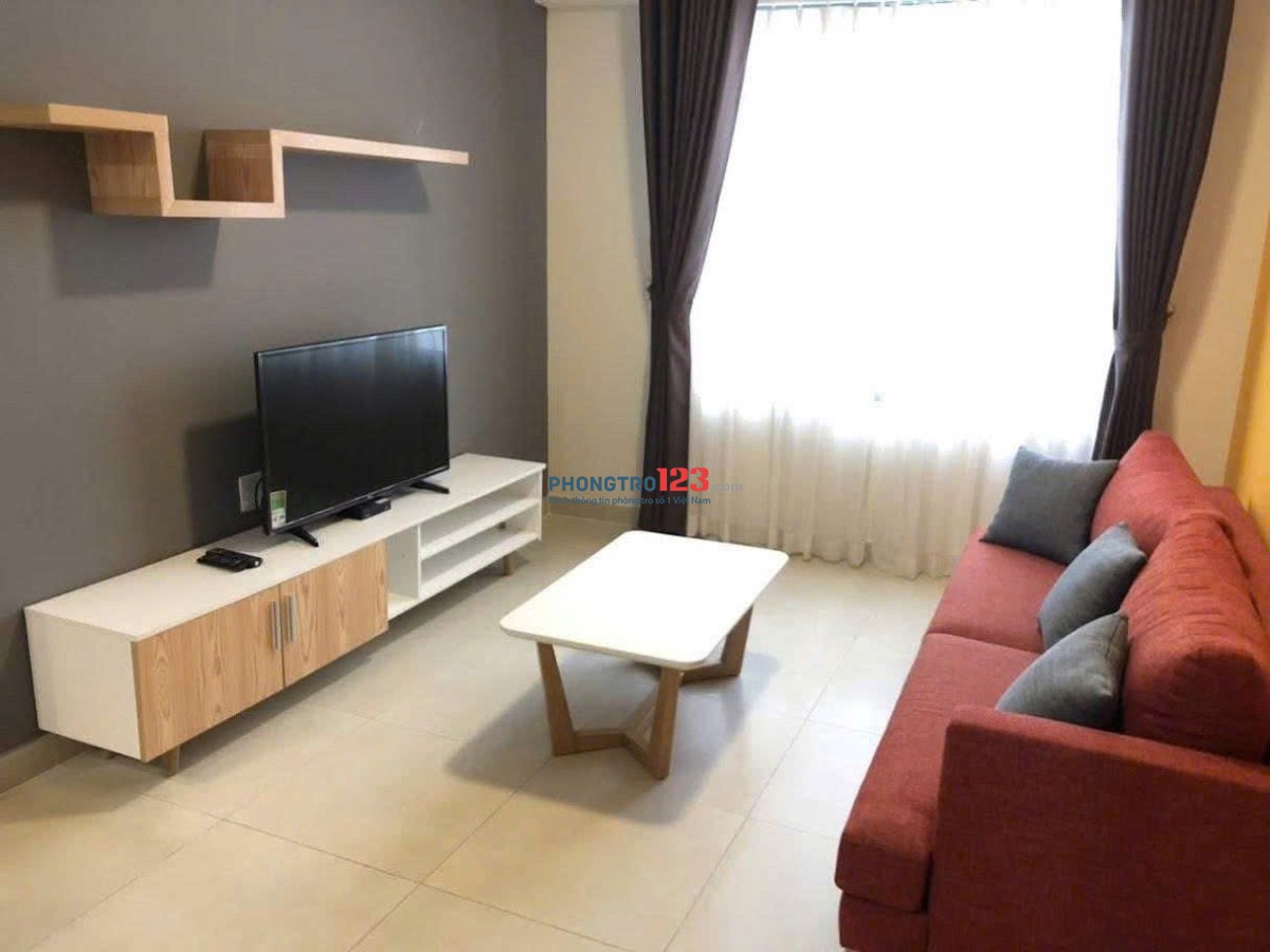 Chung cư Central, 91 Phạm Văn Hai, TB: 50m2, 1p ngủ, full NT, giá 11tr/th