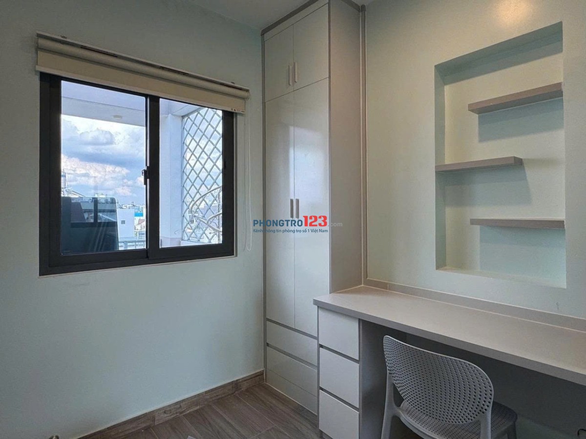 PHÒNG TRỌ CỬA SỔ, MÁY GIẶT RIÊNG GẦN HÀNG XANH, BÀ CHIỂU GIÁP Q1 PHÚ NHUẬN