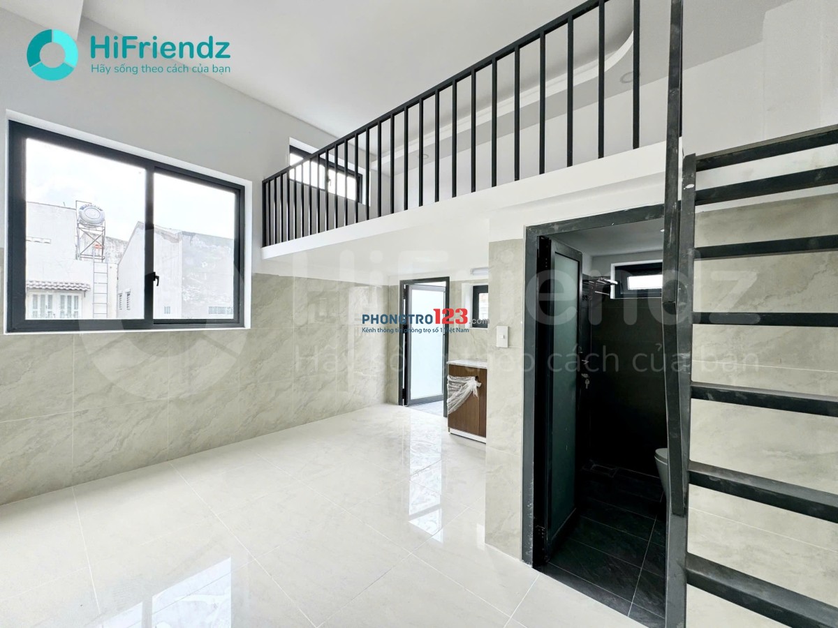 Cho thuê Phòng trọ Cao cấp, Mới xây- Cực rộng ban công thoáng, ở 3-4 người đầy đủ nội thất