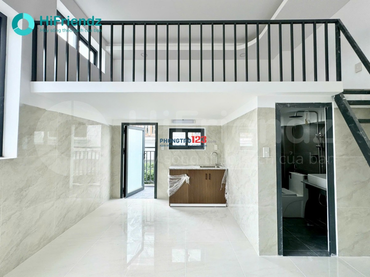 Cho thuê Phòng trọ Cao cấp, Mới xây- Cực rộng ban công thoáng, ở 3-4 người đầy đủ nội thất