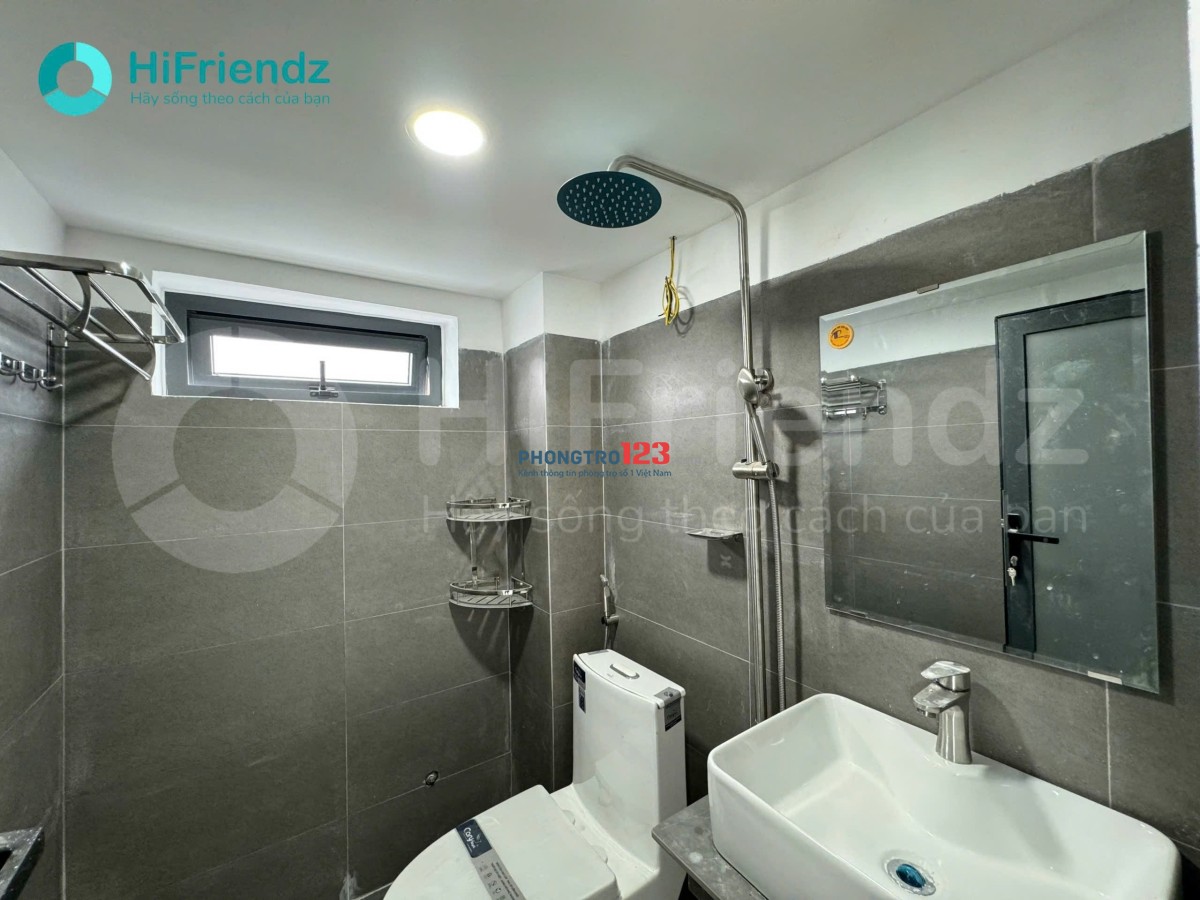 Cho thuê Phòng trọ Cao cấp, Mới xây- Cực rộng ban công thoáng, ở 3-4 người đầy đủ nội thất