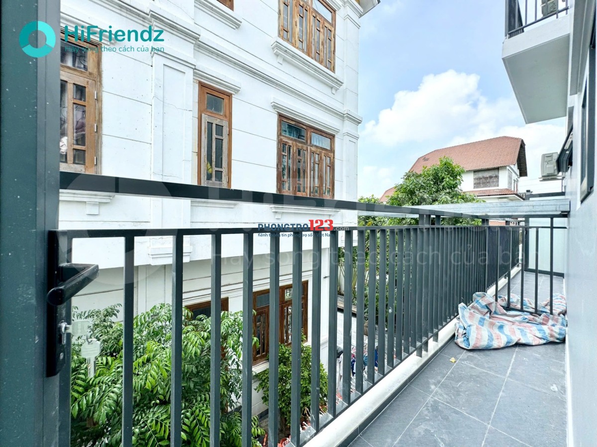 Cho thuê Phòng trọ Cao cấp, Mới xây- Cực rộng ban công thoáng, ở 3-4 người đầy đủ nội thất