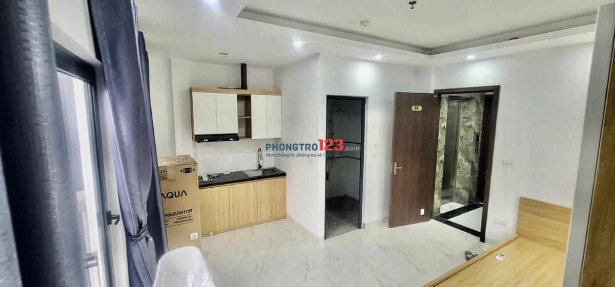 Phòng cao cấp hồ Đền Lừ Minh Khai cách BKX 2,5km TimeCity chỉ 1,5km - 30m2 full nội thất