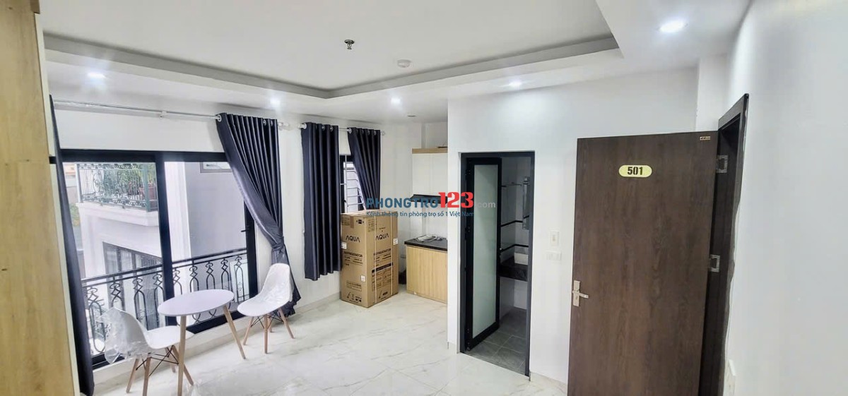 Phòng cao cấp hồ Đền Lừ Minh Khai cách BKX 2,5km TimeCity chỉ 1,5km - 30m2 full nội thất