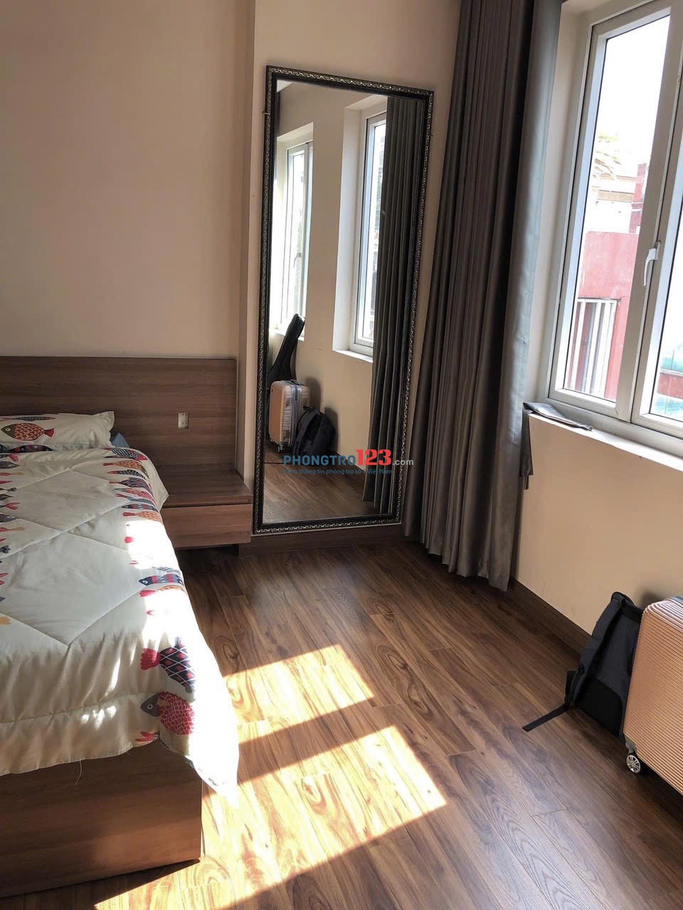 Cho thuê căn Studio Full Nội Thất – Có TV, Pet Friendly, Cửa Sổ Thoáng – Đường Núi Thành, Tân Bình