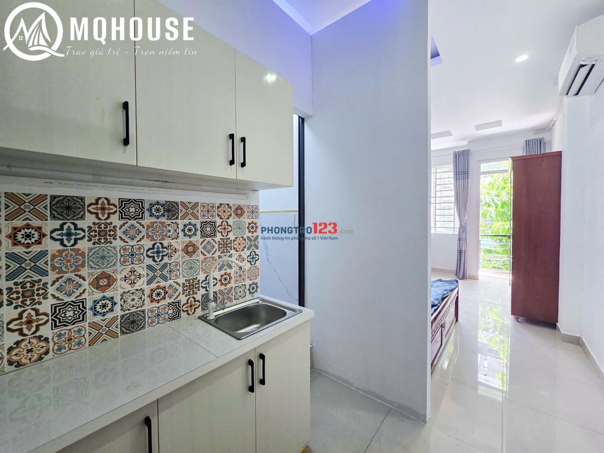 Chính Chủ Cần Cho Thuê Căn Studio ban công tách bếp máy giặt riêng tại Tân Quy Q7 (kế lotte mart)