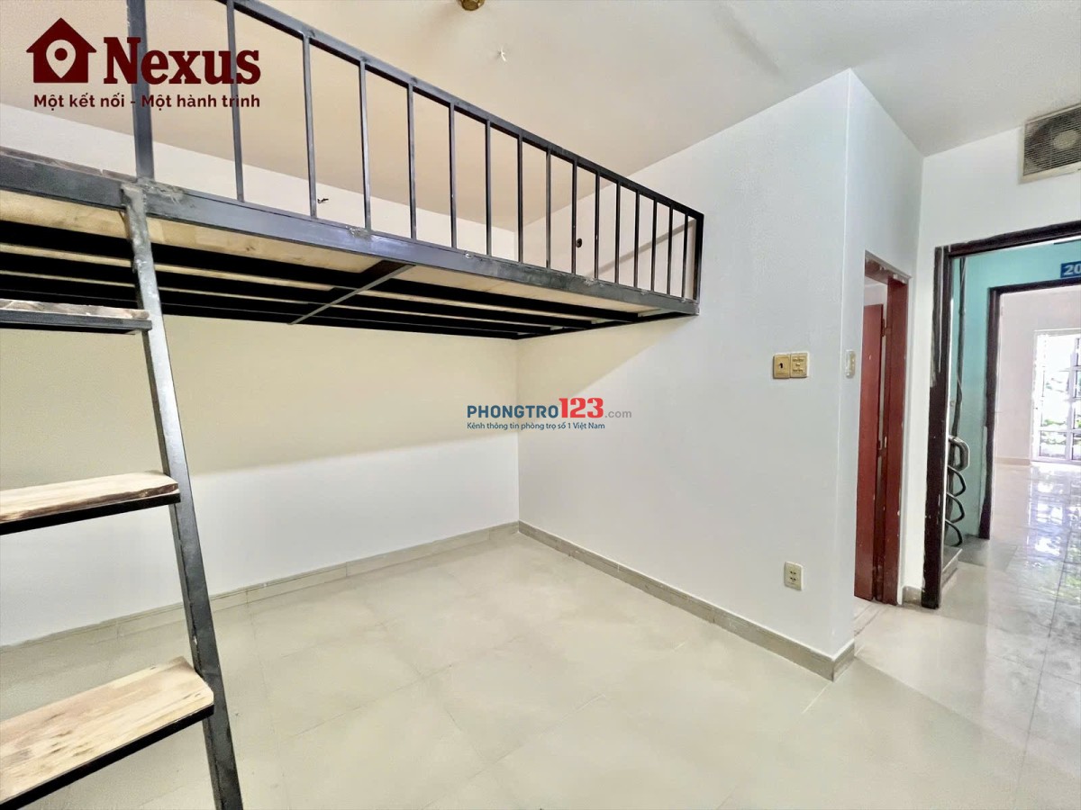 Cho thuê phòng mới xây Gác Cao, Máy Lạnh Giá Rẻ