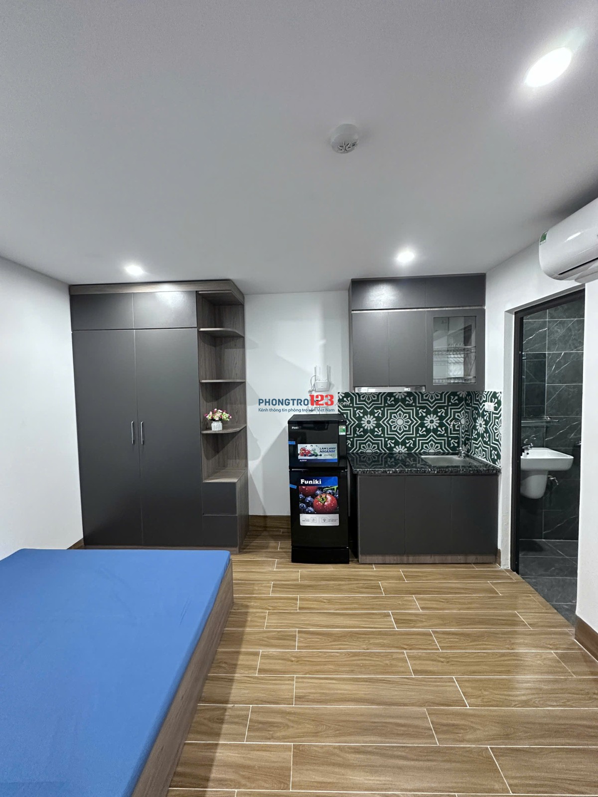 Chính chủ cho thuê phòng trọ mới xây full đồ, view cực thoáng