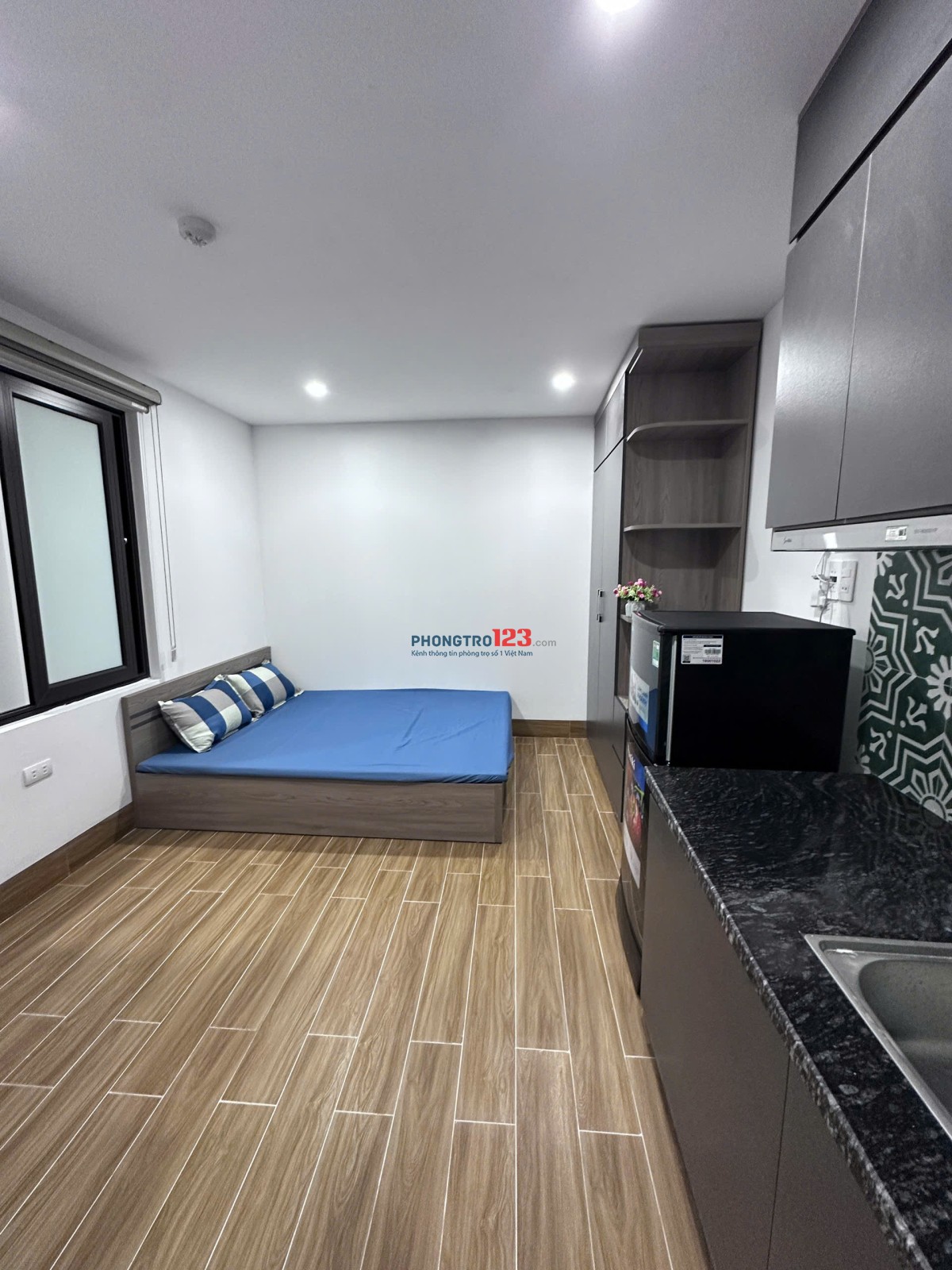 Chính chủ cho thuê phòng trọ mới xây full đồ, view cực thoáng