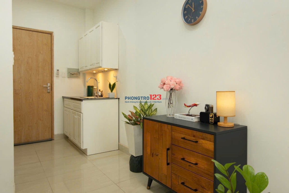 Thuê Ngay Căn Hộ Cao Cấp, Full nội thất Bình Thạnh gần Cầu Bông, khu Vạn Kiếp giáp Q1 giá chỉ 6Xxx