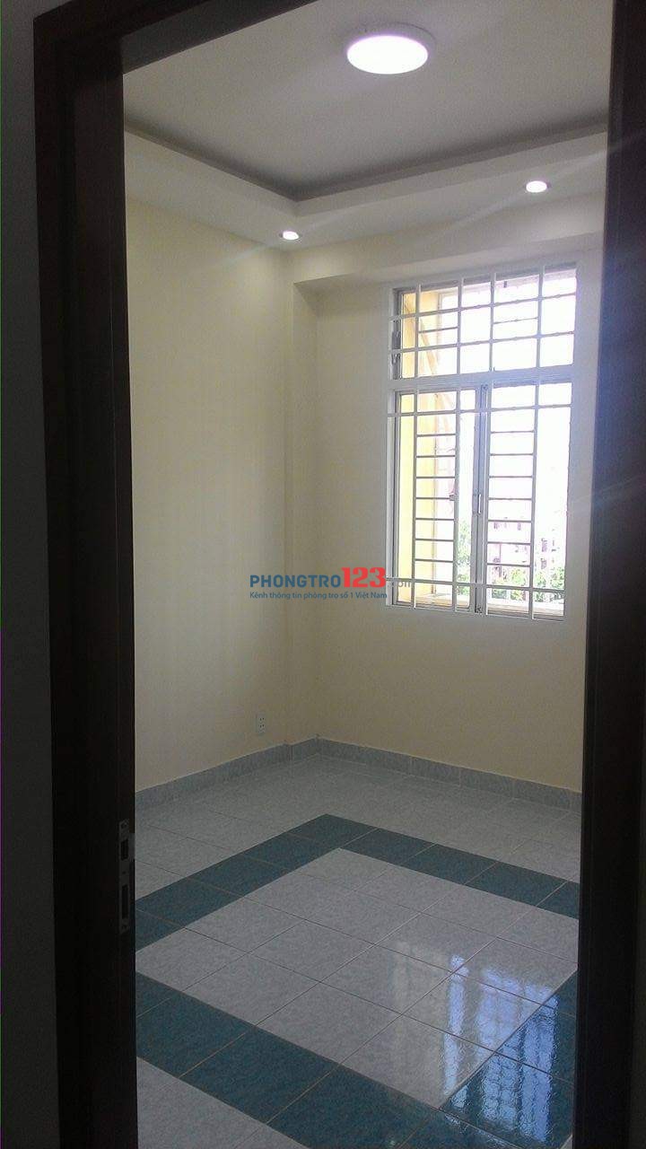 Cho thuê chung cư Tân Hưng, 2pn, 1wc, căn góc view công viên, thoáng đãng.