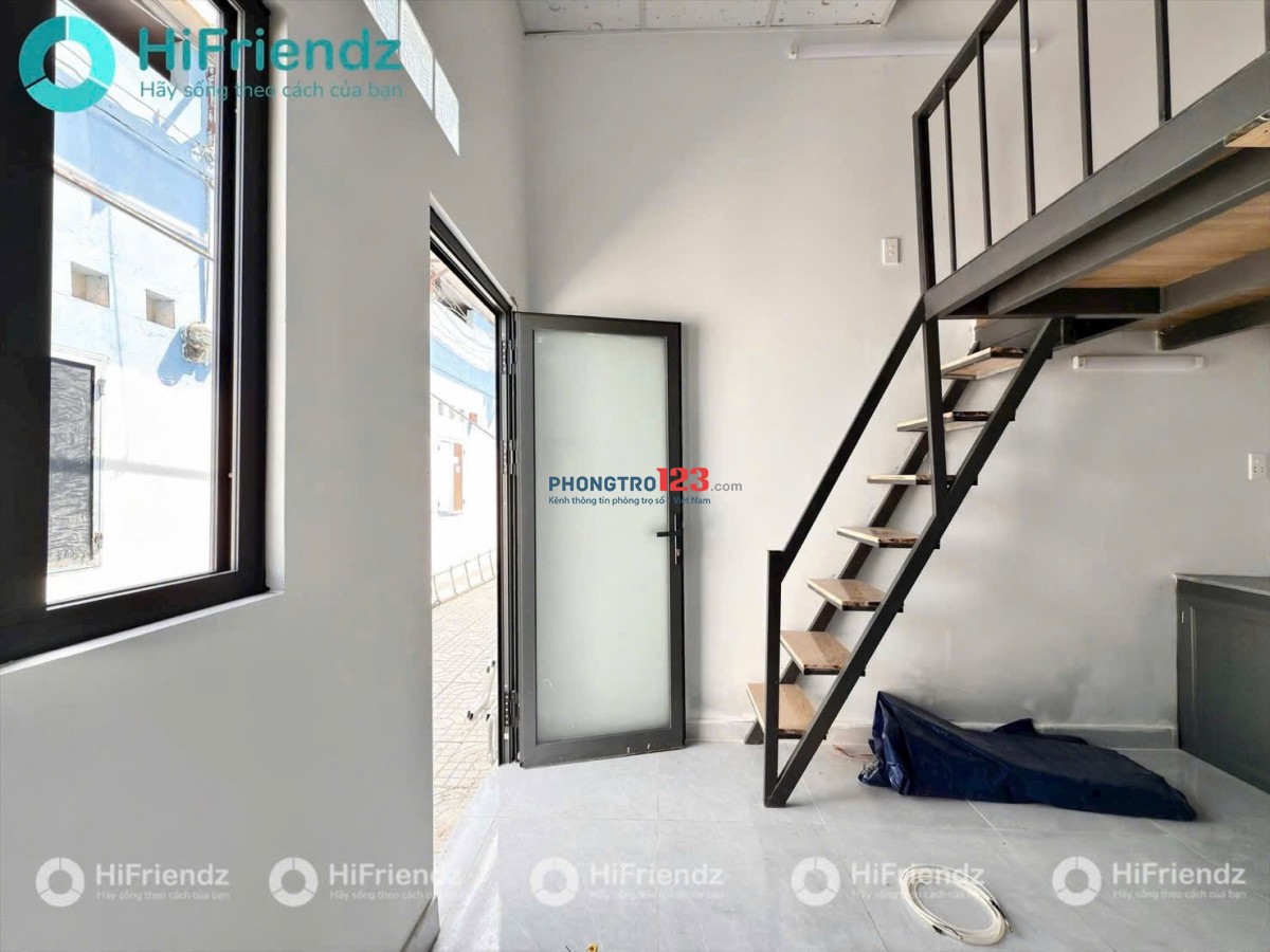 Cho thuê phòng có gác cửa sổ thoáng mát mới xây xong ngay Aeon Tân Phú