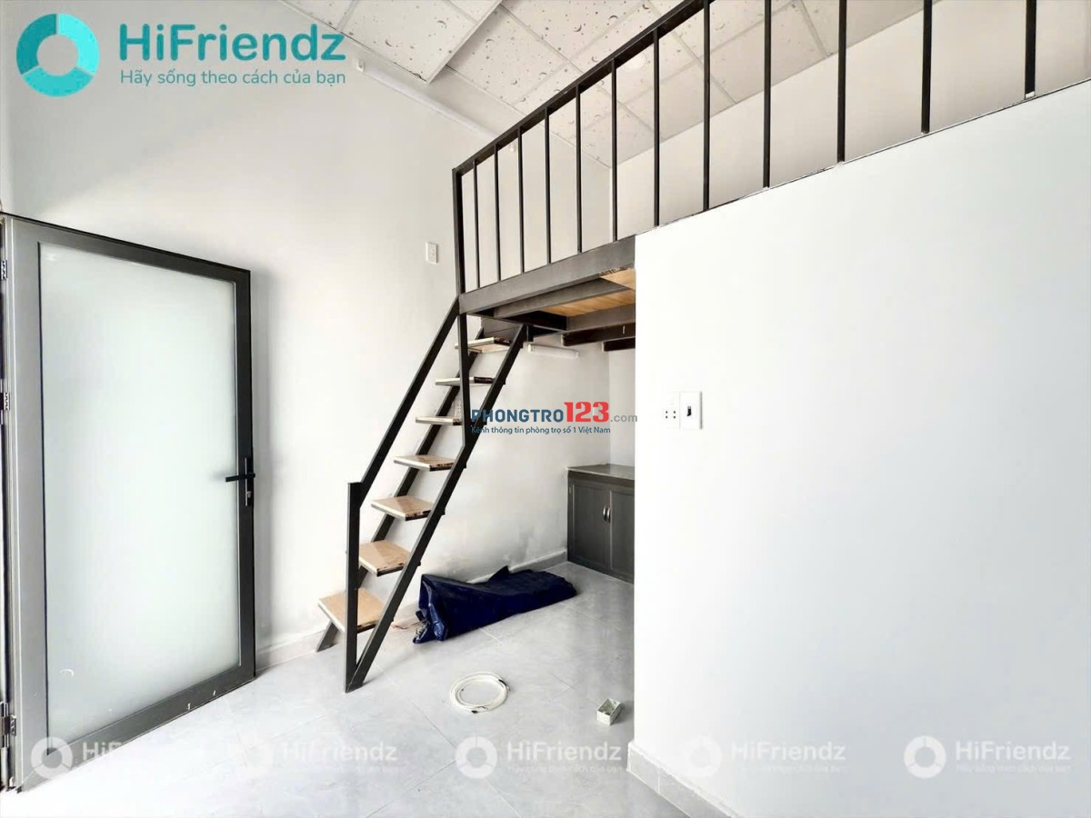 Cho thuê phòng có gác cửa sổ thoáng mát mới xây xong ngay Aeon Tân Phú